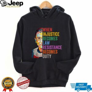 When Injustice Becomes Law Resistance Becomes Duty T Shirt5