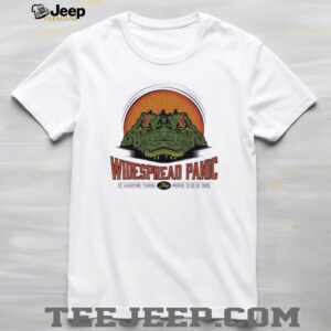 Widespread Panic St. Augustine FL March 21 23 2025 shirt4