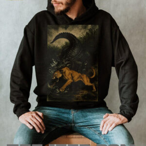 Wild Battle Florida Gator Biting Houston Cougars NCAA Champions shirt2