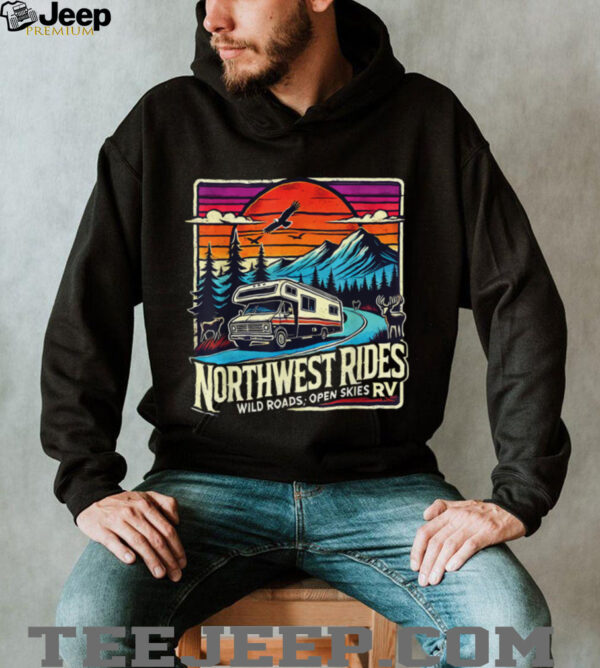Wild Roads Open Skies T Shirt