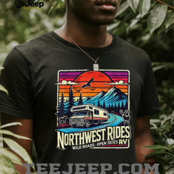 Wild Roads Open Skies T Shirt