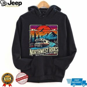 Wild Roads Open Skies T Shirt5
