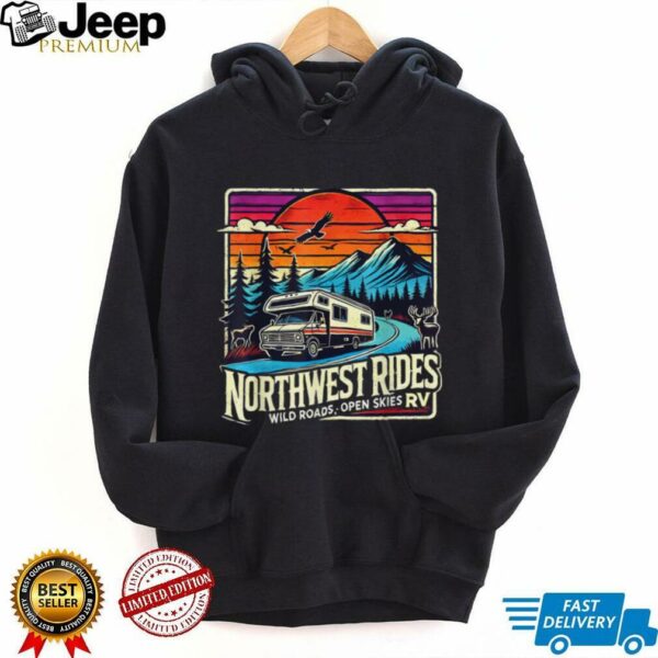 Wild Roads Open Skies T Shirt
