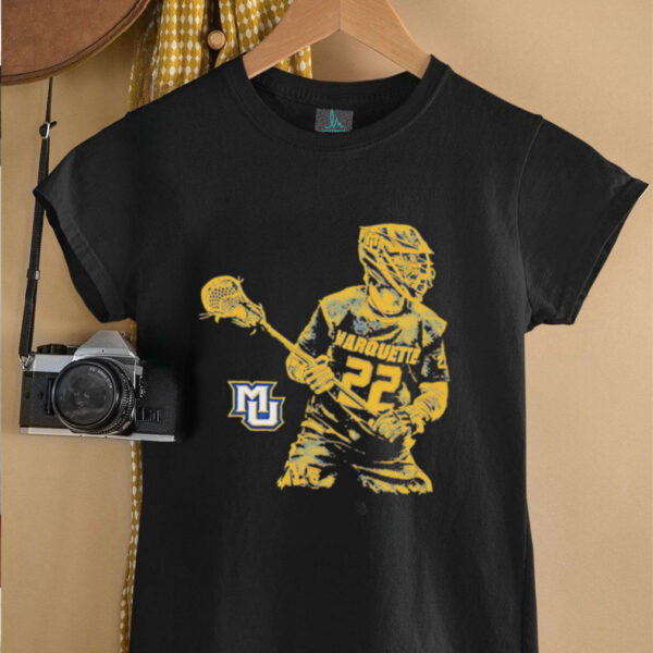 Will Foster Marquette lacrosse illustration shirt
