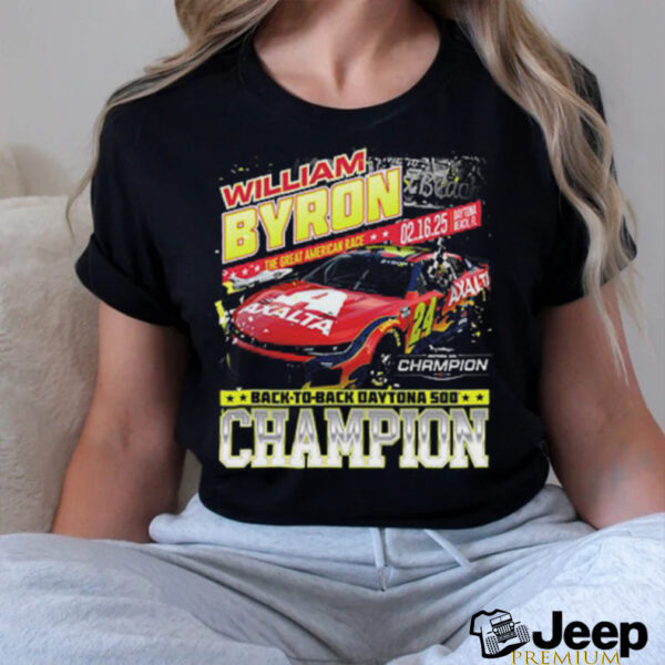 William Byron 2025 Daytona 500 Champion T Shirt