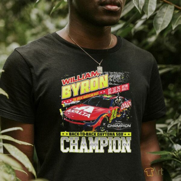 William Byron 2025 Daytona 500 Champion T Shirt