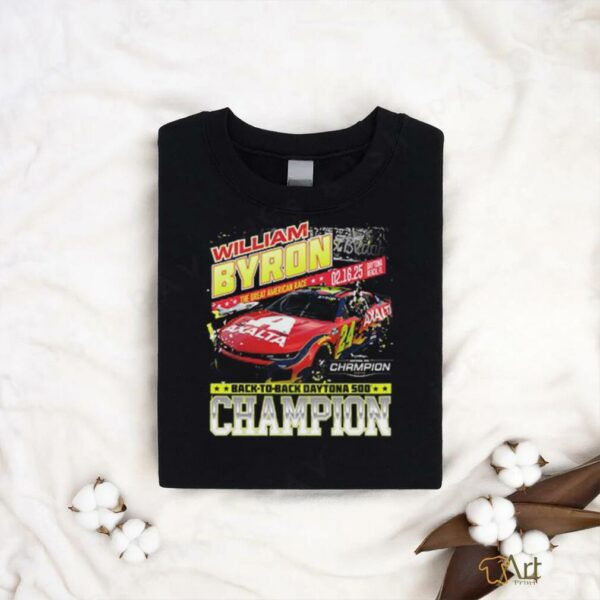 William Byron 2025 Daytona 500 Champion T Shirt