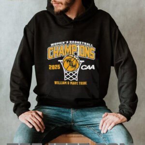 William and Mary Tribe 2025 CAA Womens Basketball Conference Tournament Champions shirt5
