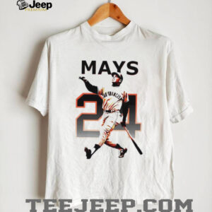Willie Mays 24 New York Giants shirt