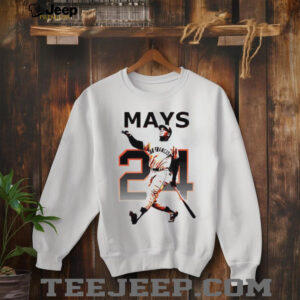 Willie Mays 24 New York Giants shirt3