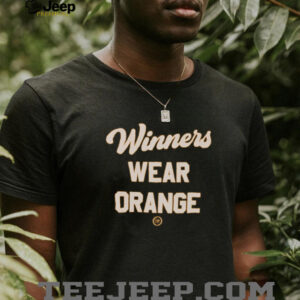 Winners Wear Orange T shirt