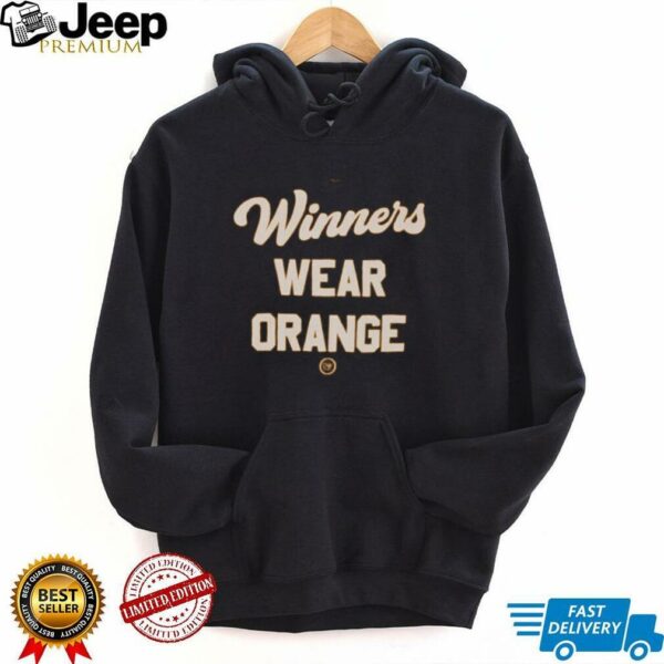 Winners Wear Orange  T shirt