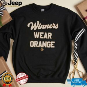 Winners Wear Orange T shirt3