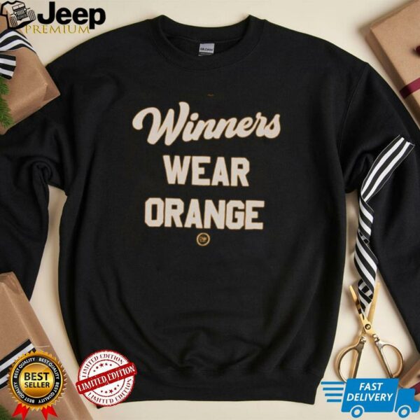 Winners Wear Orange  T shirt