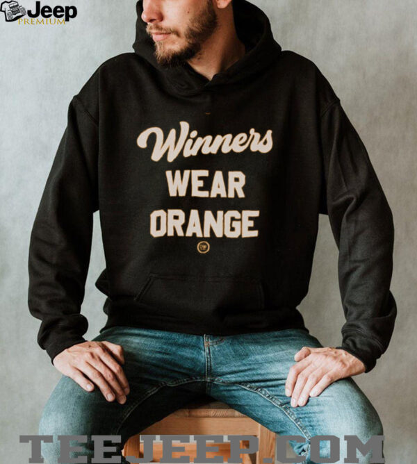 Winners Wear Orange  T shirt