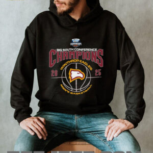 Winthrop Eagles 2025 Big South Mens Basketball Conference Champions Shirt5