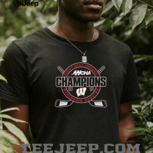 Wisconsin Badgers 2025 WCHA Womens Hockey Tournament Champions T Shirt1