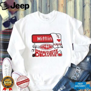 Wisconsin Badgers mifflin st block party since 1969 shirt2