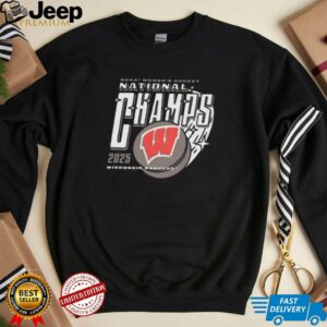 Wisconsin Badgers womens hockey 2025 NCAA National Champs shirt0