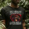 When I die dont let me vote democrat t shirt black