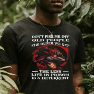 Wolf don’t piss me off old people the older we...