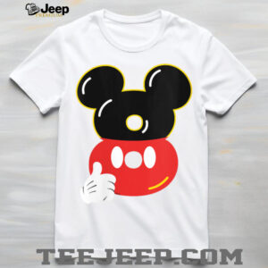 Womens Disney Mickey Numbers _8_ Eighth 8th Birthday Party Gift Shirt