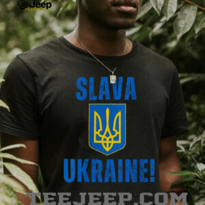 Womens Slava Ukraine V Neck T Shirt4