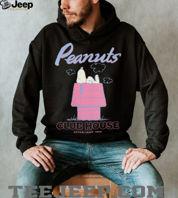 Womens Snoopy Club House Shirt