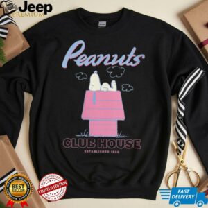 Womens Snoopy Club House Shirt