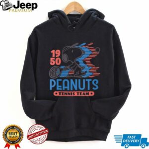 Womens Snoopy Tennis Team Shirt