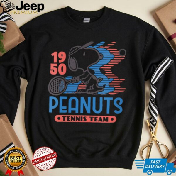 Womens Snoopy Tennis Team Shirt
