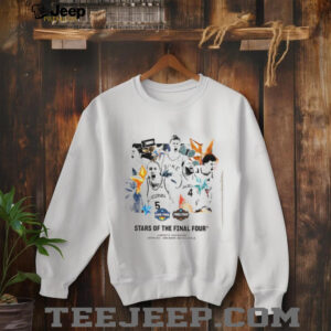 Womens and mens basketball stars of the Final Four shirt2