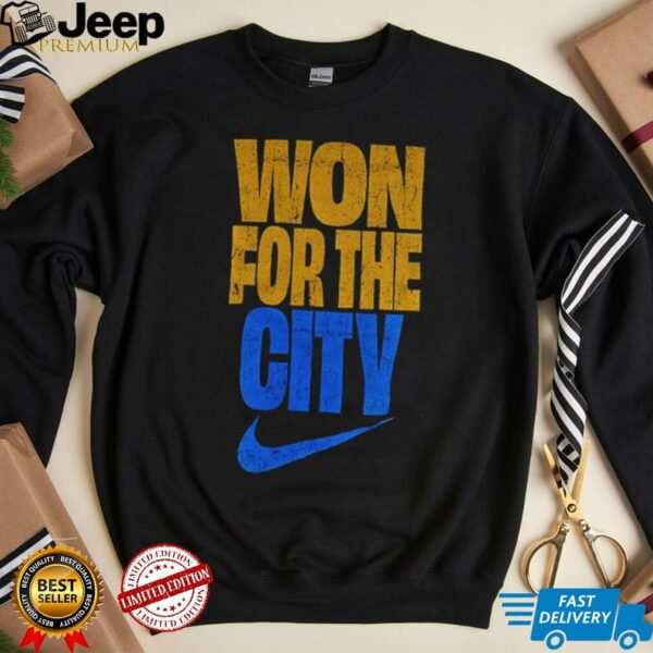 Won For The City Oklahoma City Thunder Nike NBA Finals Champions Winner 2025 shirt
