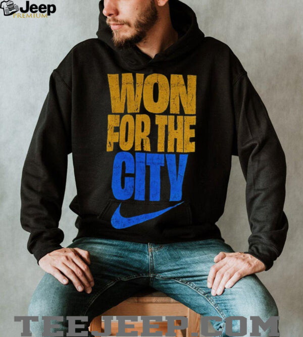 Won For The City Oklahoma City Thunder Nike NBA Finals Champions Winner 2025 shirt
