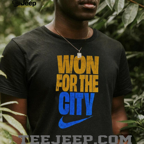 Won For The City Oklahoma City Thunder Nike NBA Finals Champions Winner 2025 shirt
