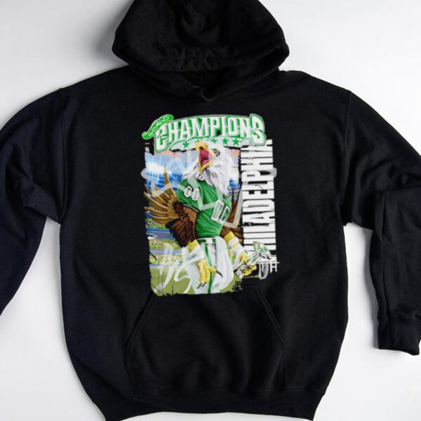 World Champions 2024 Philadelphia Eagles go Birds mascot shirt