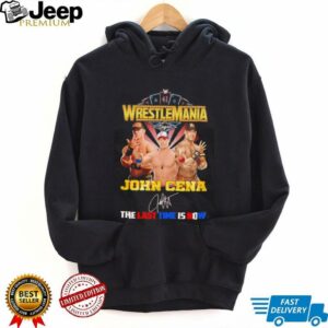WrestleMania John Cena the last time is now shirt4