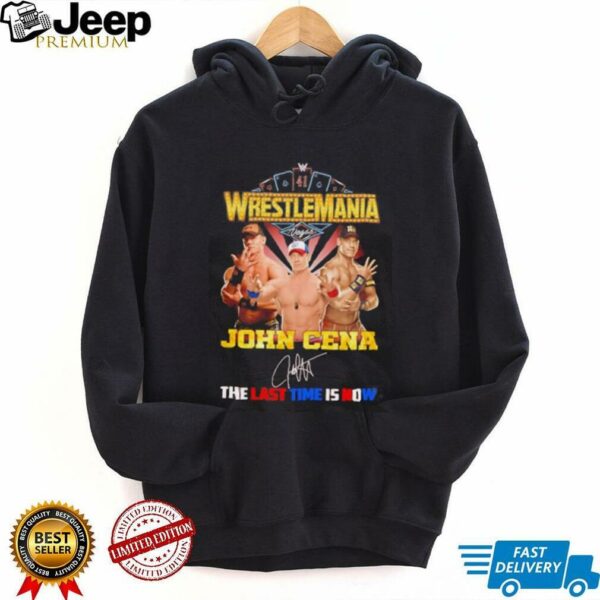 WrestleMania John Cena the last time is now shirt