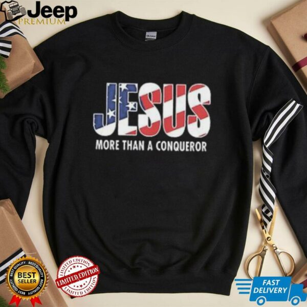 Wyatt Hendrickson Jesus more than a conqueror shirt
