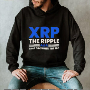 XRP the ripple that drowned the SEC shirt2