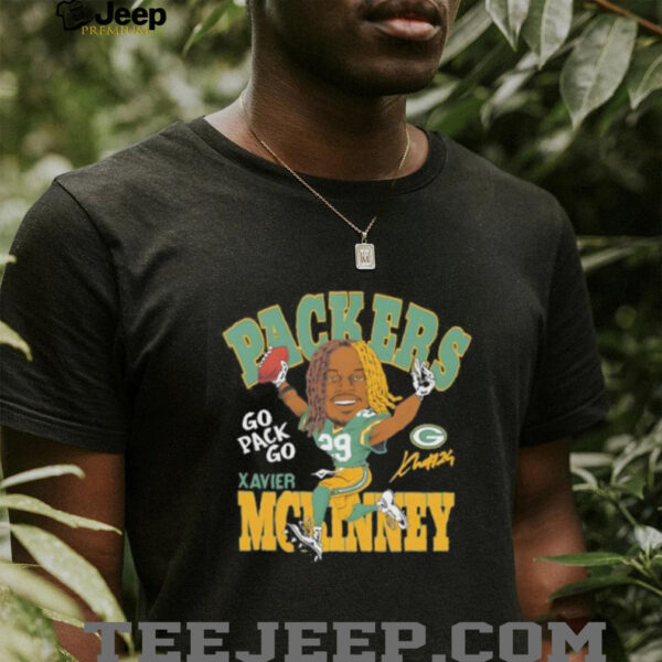Xavier McKinney #29 Green Bay Packers Go Pack Go shirt