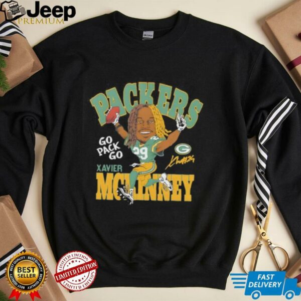 Xavier McKinney #29 Green Bay Packers Go Pack Go shirt
