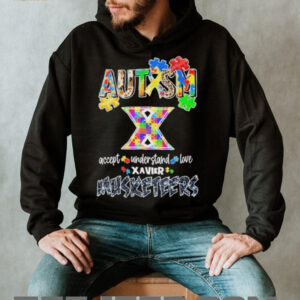 Xavier Musketeers Autism Accept Understand Love T shirts
