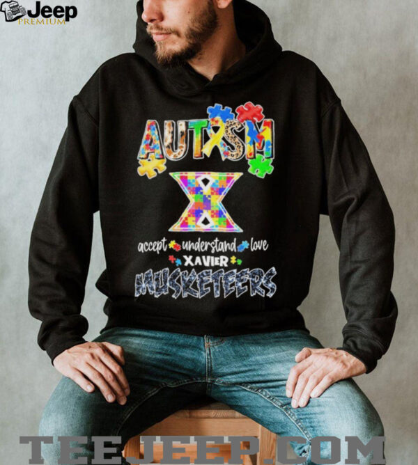 Xavier Musketeers Autism Accept Understand Love T shirts