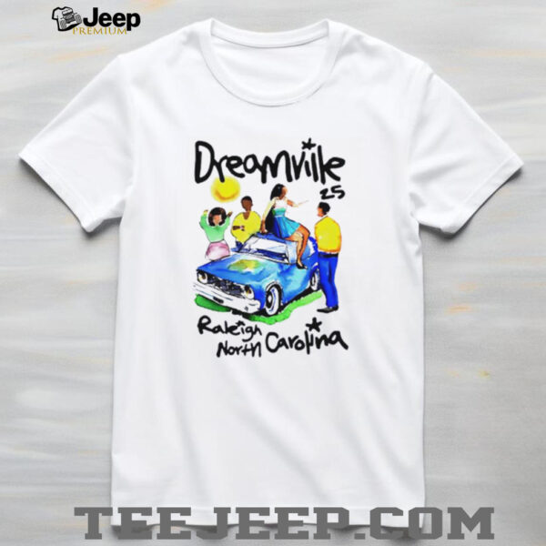 Dreamville Festival Hometown Cream Lineup shirt