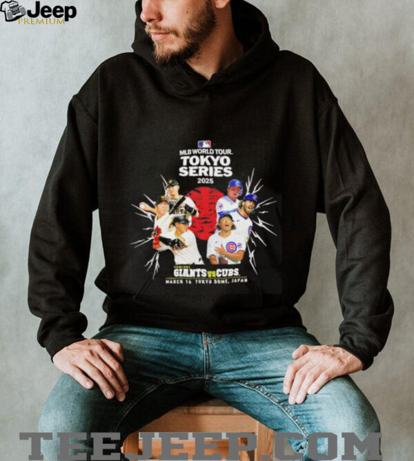 Yomiuri Giants vs Cubs MLB Tokyo Series Opening Game 2025 shirt
