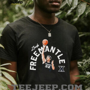 Zach Freemantle Xavier basketball player shirt