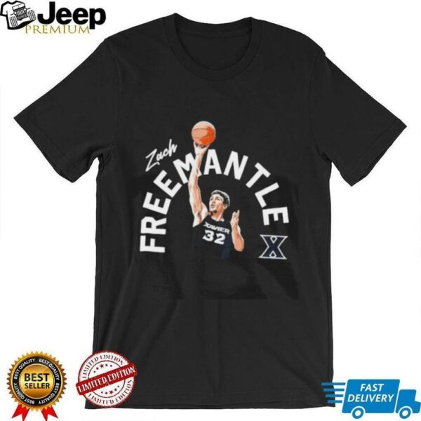 Zach Freemantle Xavier basketball player shirt
