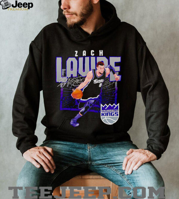 Zach Lavine Sacramento Kings Shattered shirt
