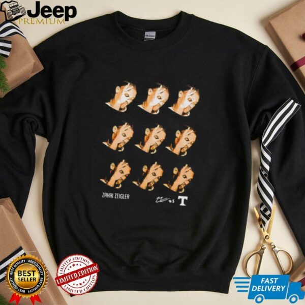Zakai Zeigler Tennessee basketball patterned shirt